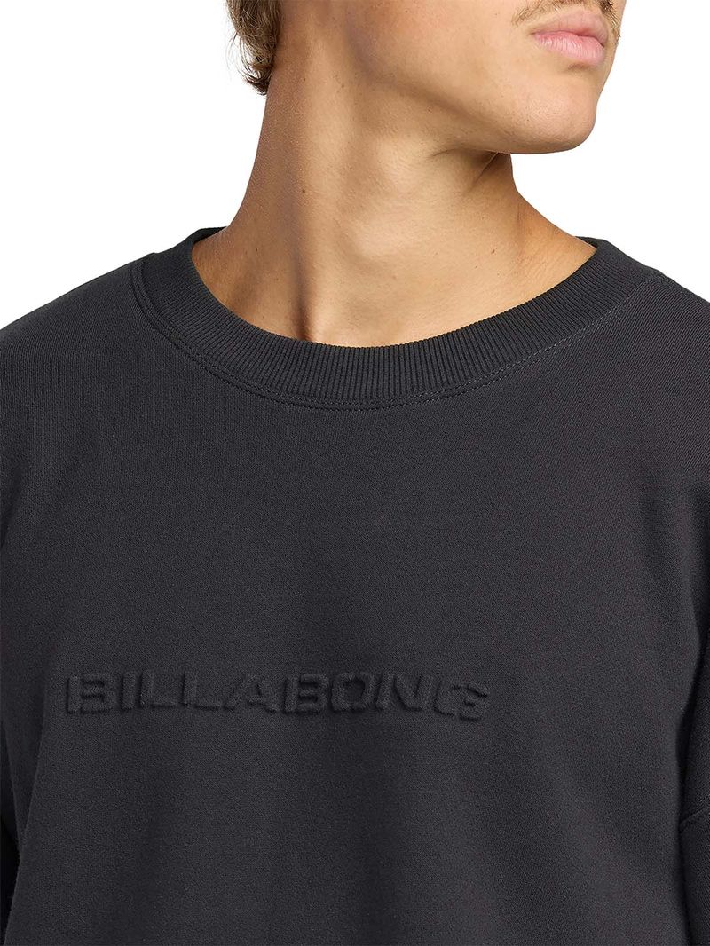 Polerón Hombre Iconic emboss Negro Billabong