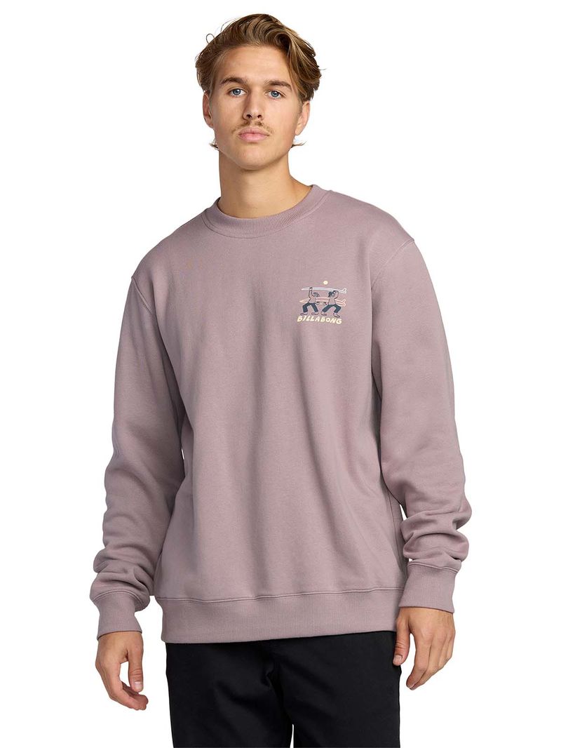 Polerón Hombre Split the peak Morado Billabong