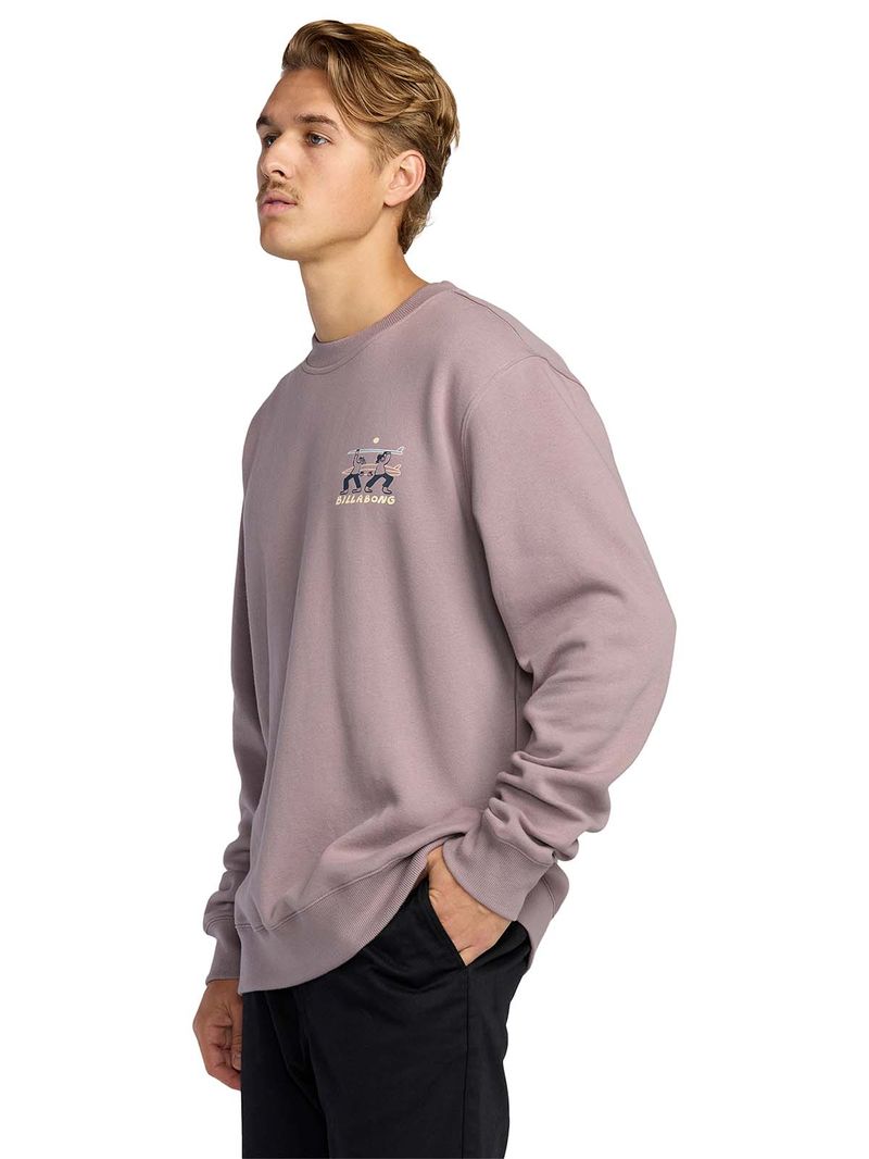 Polerón Hombre Split the peak Morado Billabong
