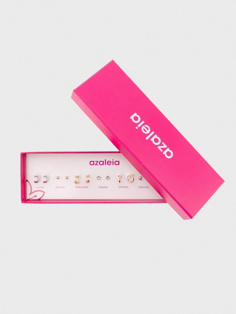 Bisutería Mujer Mix Set Metalizado Azaleia