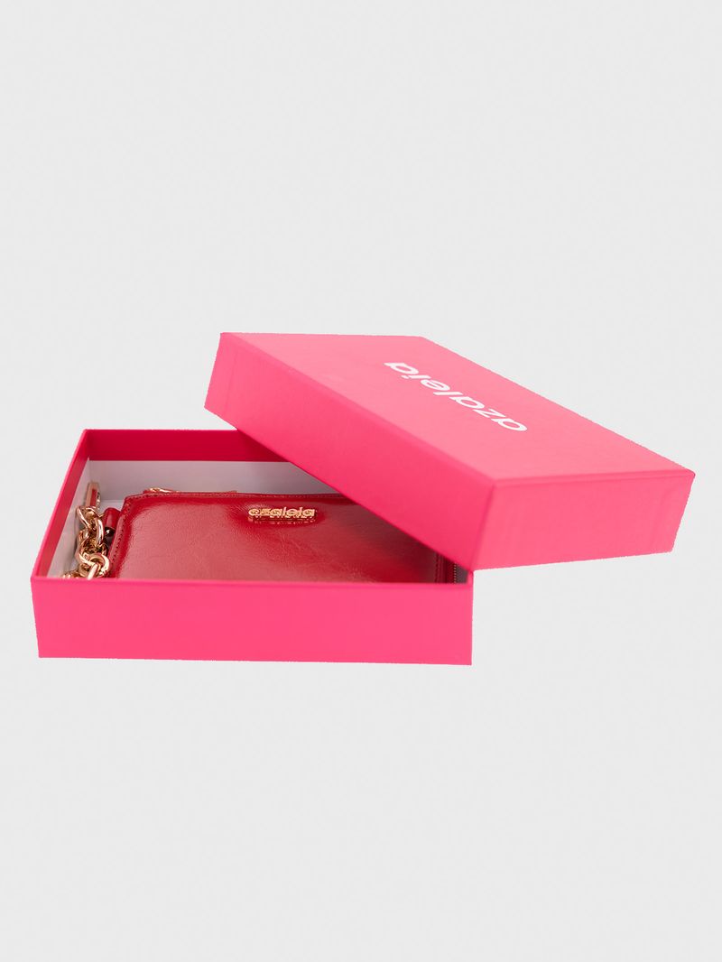 Billetera-Mujer-Chain-Wallet-Rojo-Azaleia