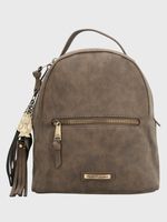 Mochila Ecocuero Mujer Daphne Back Café Hush Puppies