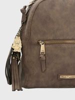 Mochila Ecocuero Mujer Daphne Back Café Hush Puppies