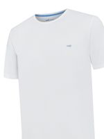 Polera Algodón Orgánico Hombre Basic Blanco Rockford