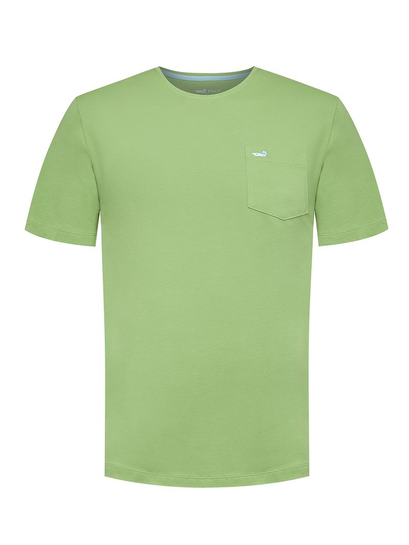 Polera-Algodon-Organico-Hombre-Basicpoc-Verde-Rockford