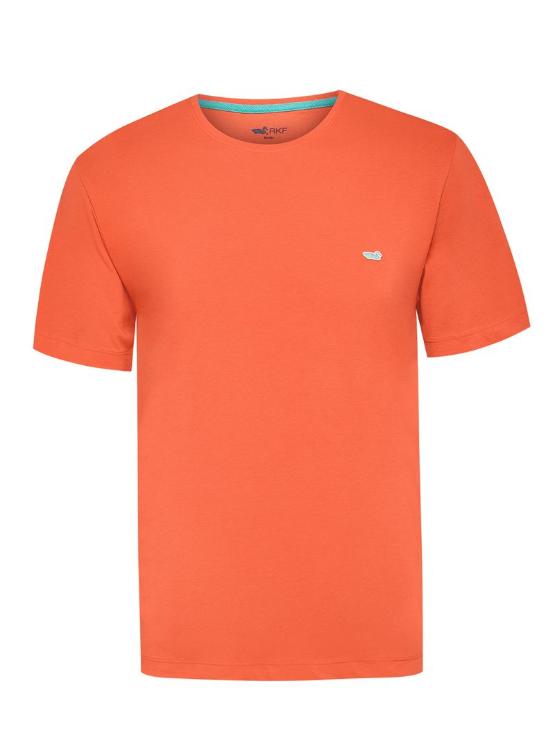 Polera Algodón Orgánico Hombre Basic Rosado Rockford
