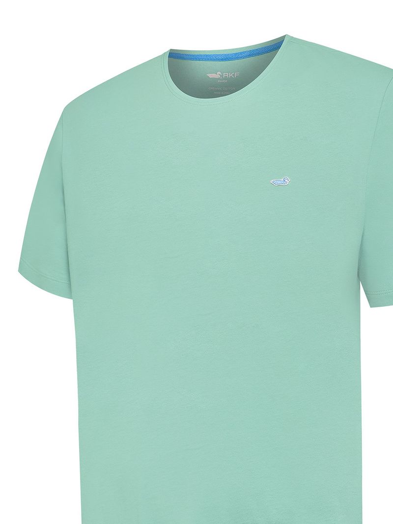 Polera-Algodon-Organico-Hombre-Basic-Verde-Rockford