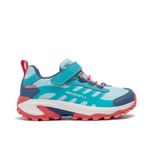 Zapatilla Niña Moab Speed 2 Low A/C Celeste Merrell