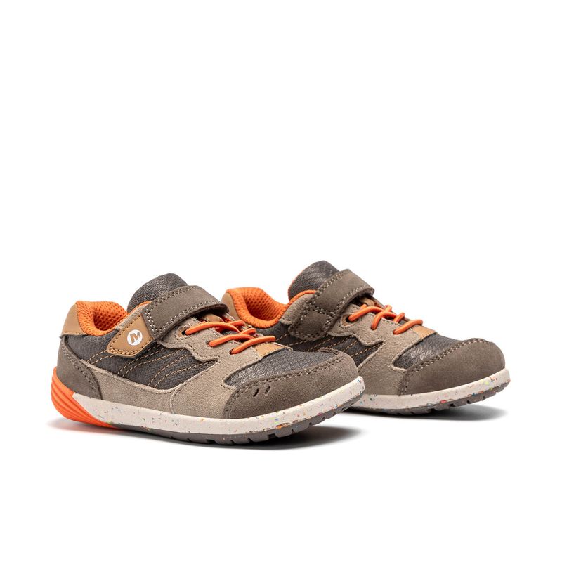 Zapatilla Niño Bare Steps A83 Sneaker Café Merrell