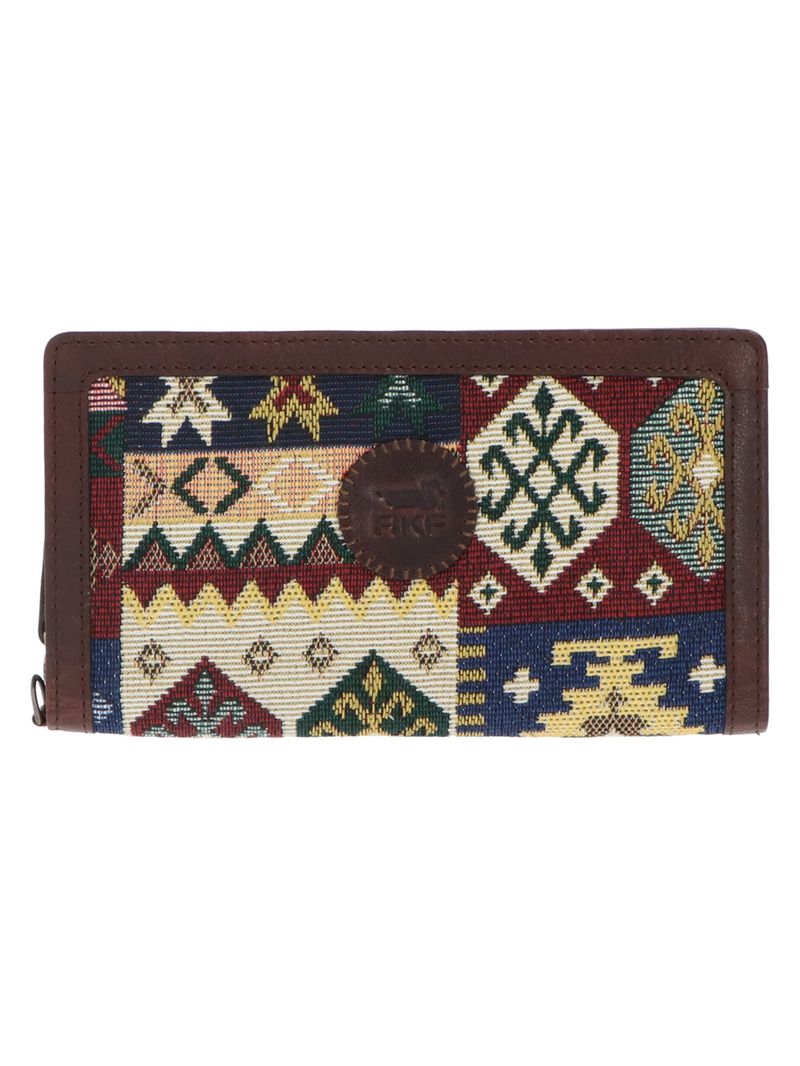 Billetera Cuero Mujer Sz Itza Multicolor Rockford