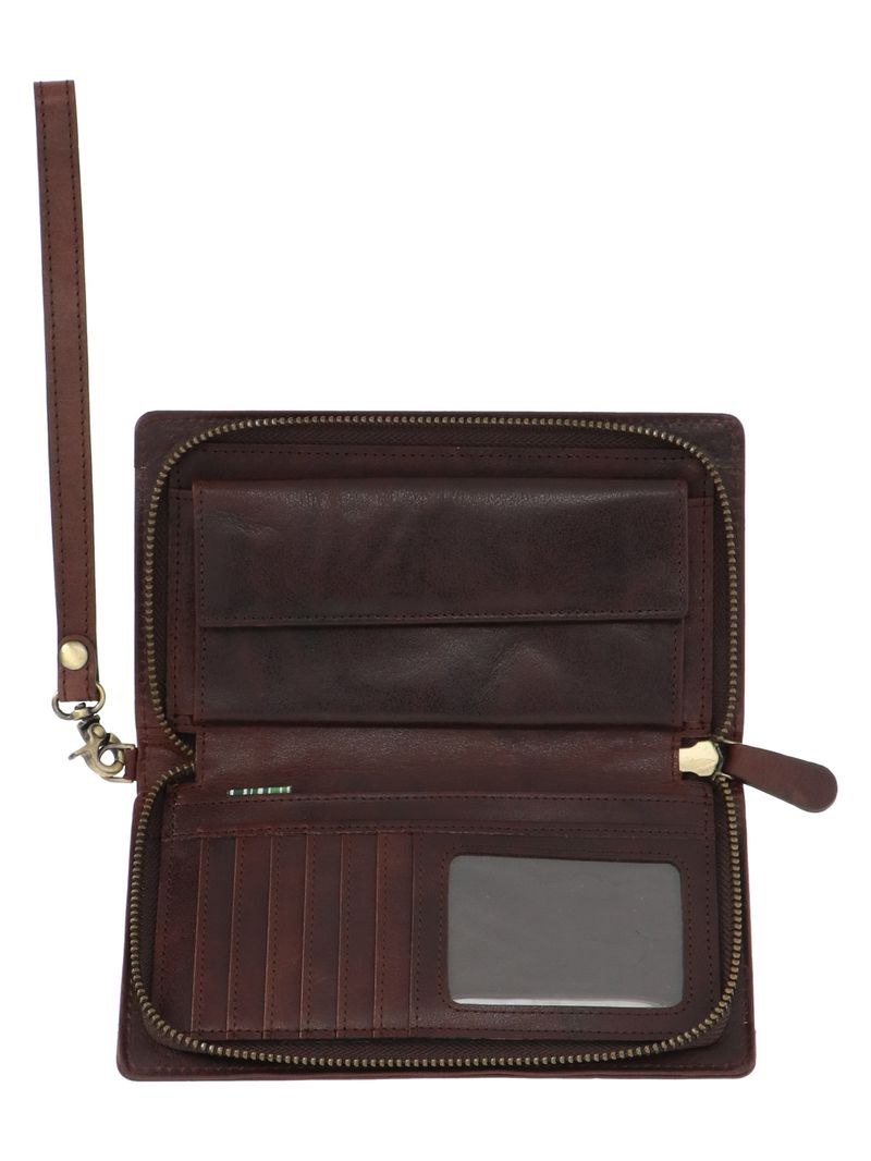 Billetera Cuero Mujer Sz Itza Multicolor Rockford