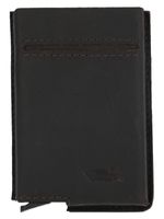 Tarjetero Cuero Hombre Tc Simple Multicards Café Rockford