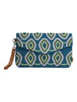 Cartera Algodon Organico Mujer Beaded Flap Bag Multicolor Rockford