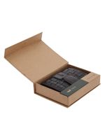 Billetera Cuero Mujer Ws Braid Multicards Café Rockford