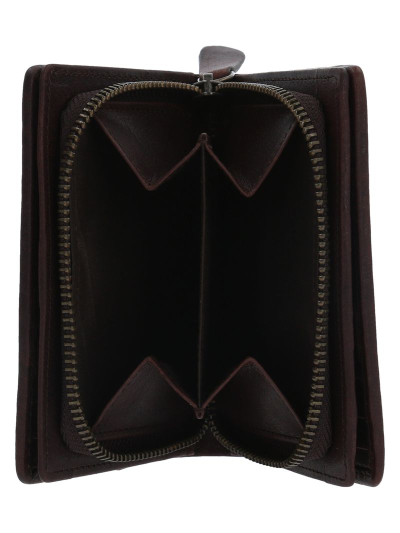 Billetera Cuero Mujer Sz Bamoa Multicolor Rockford