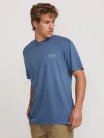 Polera Manga Corta Hombre Palms In The Sun Azul Billabong