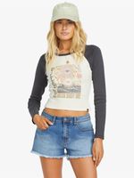 Polera Mujer Eye Vibes Blanca Billabong
