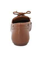 Mocasín Cuero Mujer Roberta Café Rockford