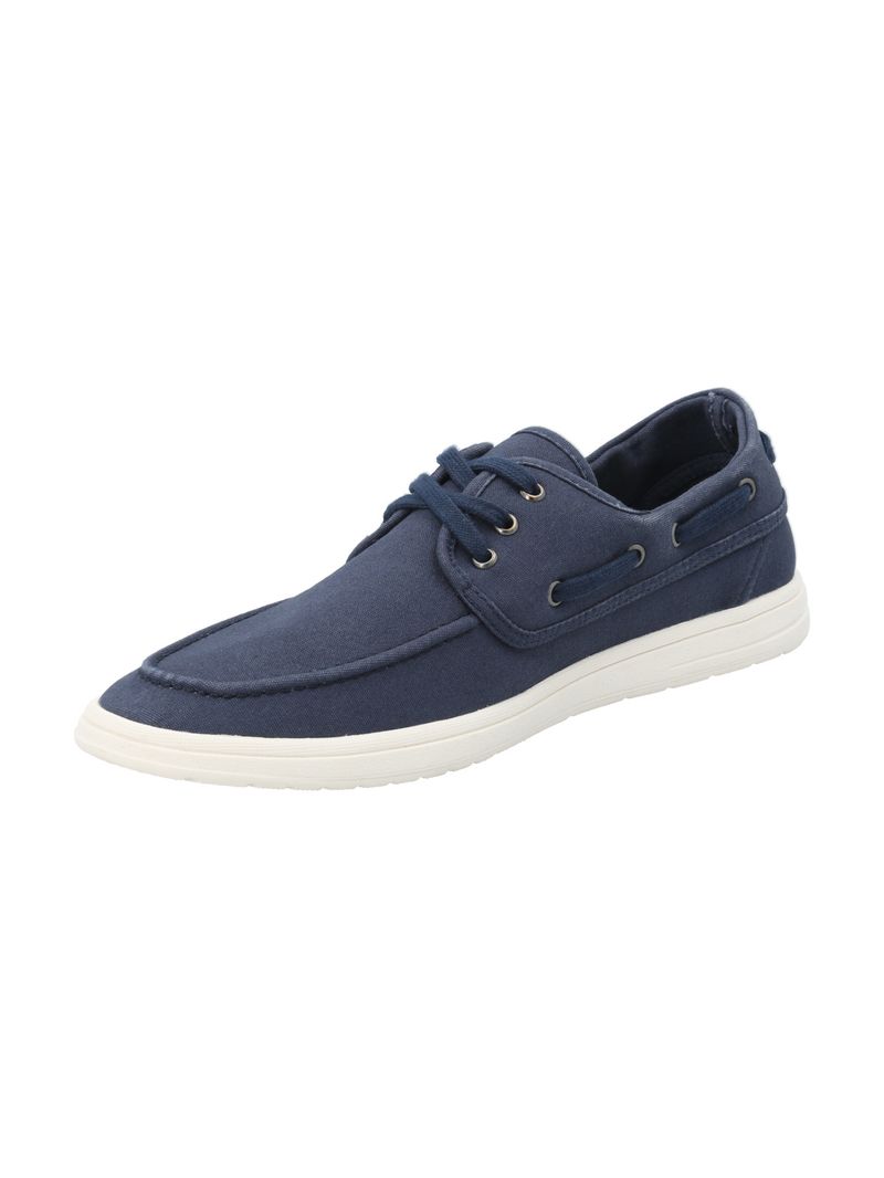 Zapatilla Algodón Hombre Norris Azul Rockford