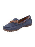 Mocasín Cuero Mujer Mena Azul Rockford