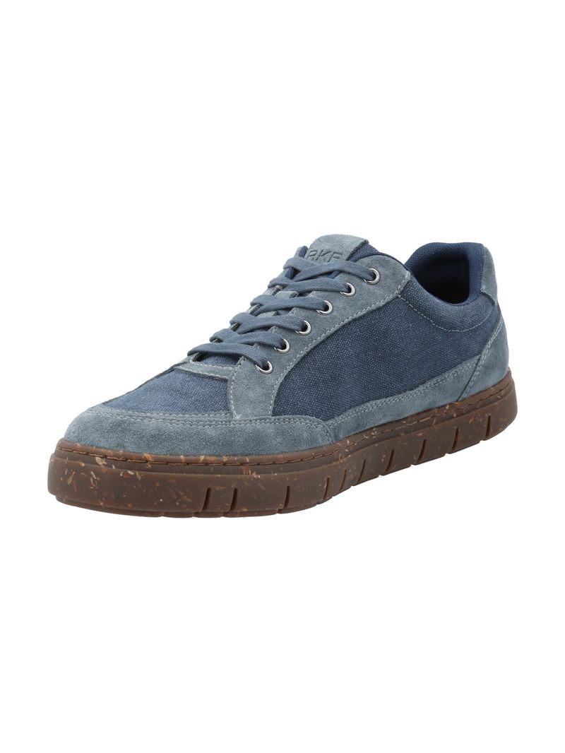 Zapatilla Cuero Hombre Tokio Azul Rockford