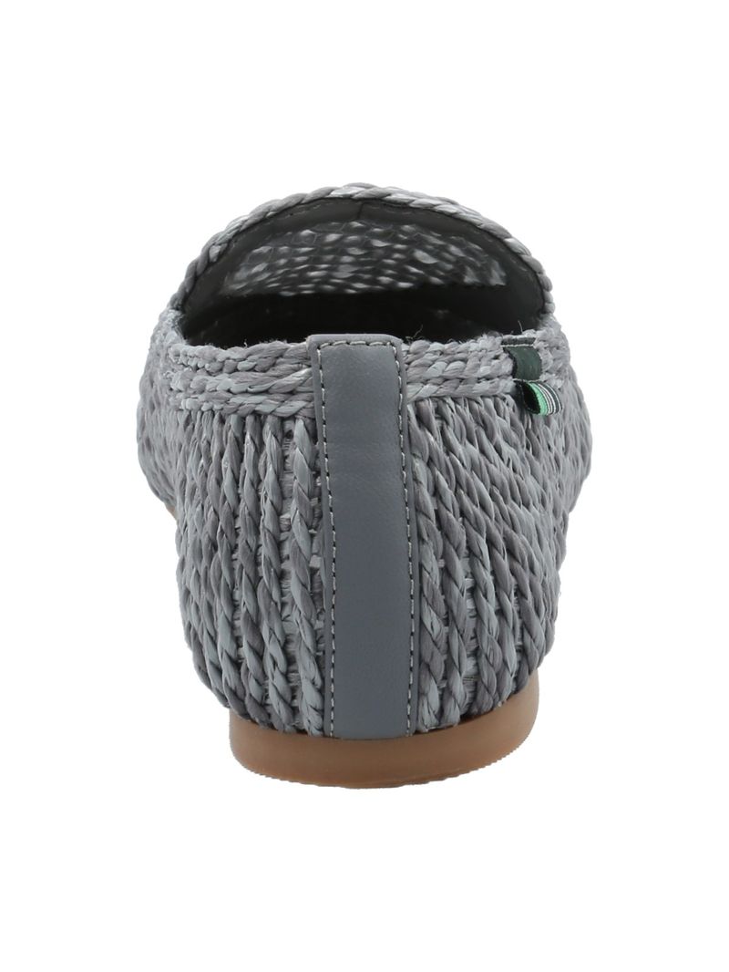 Mocasín Rafia Mujer Rita Gris Rockford