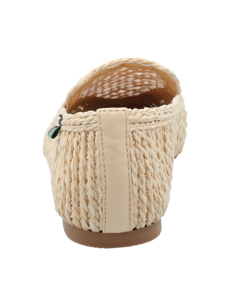 Mocasín Rafia Mujer Rita Crema Rockford