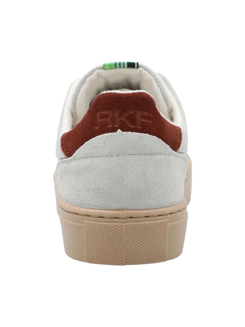 Zapatilla Cuero Mujer Tifón Blanco Rockford