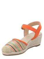 Alpargata Mujer Cedrina Naranjo Multi Azaleia