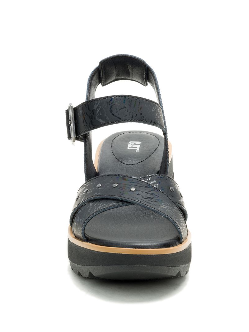 Sandalia Casual Mujer Skywatcher Negra CAT