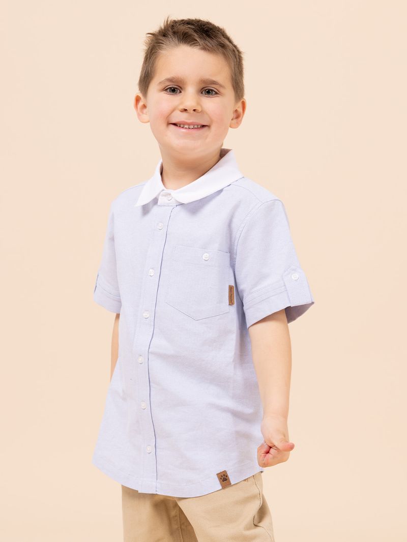 Camisa-Niño-Coburgo-Celeste