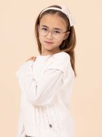 Chaleco Niña Fiore Blanco