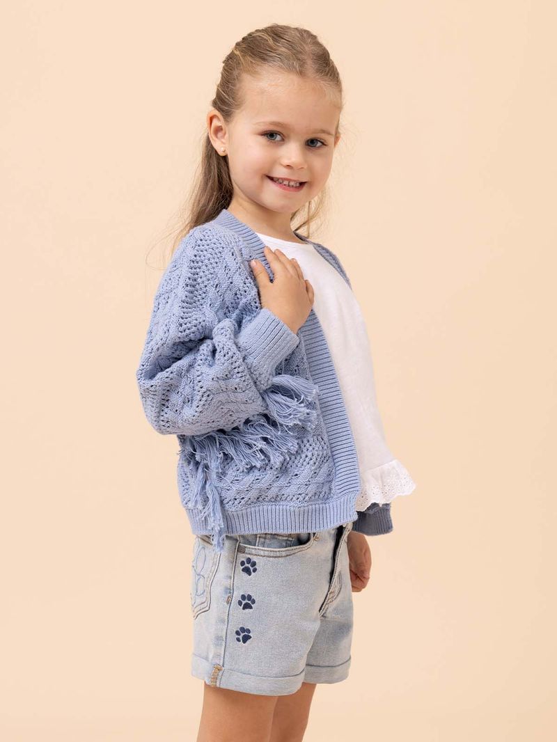 Chaleco Niña Florencia Azul