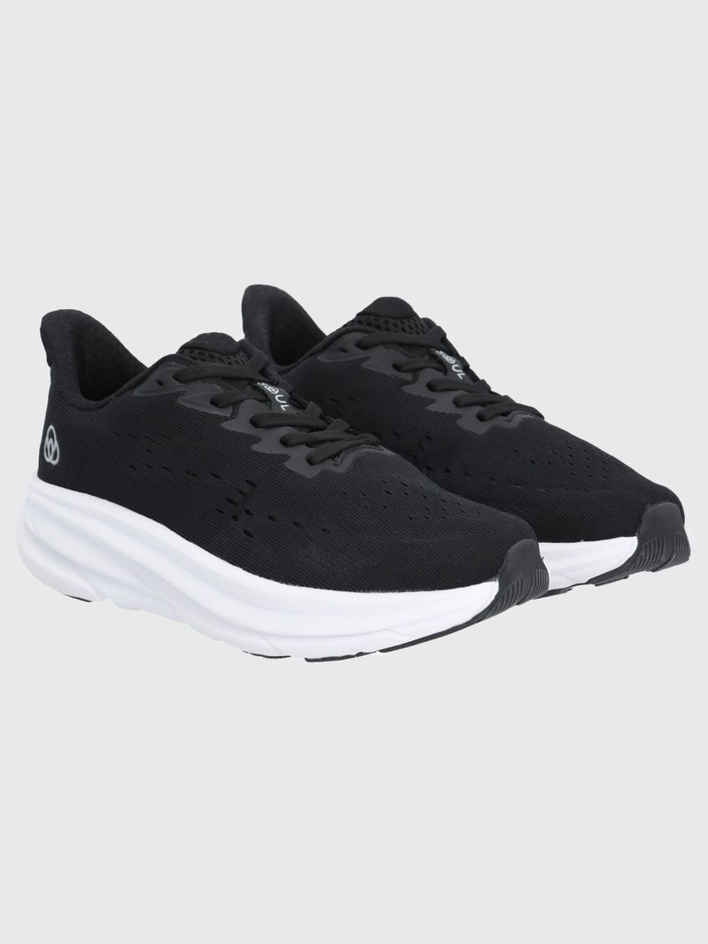 Zapatilla Mujer Zoe Negra/Blanca Bsoul