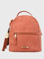 Mochila Ecocuero Mujer Daphne Back Naranjo Hush Puppies