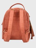 Mochila Ecocuero Mujer Daphne Back Naranjo Hush Puppies