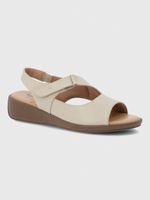 Sandalia Mujer Cuero Lifestyle 2 Beige