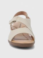 Sandalia Mujer Cuero Lifestyle 2 Beige