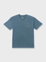 Polera Manga Corta Hombre Split The Peak Regular SS Celeste Billabong