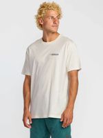 Polera Manga Corta Hombre Abandon Adiv SS Blanco Billabong