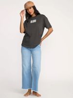 Polera Manga Corta Mujer In The Beyond SS Negro Billabong