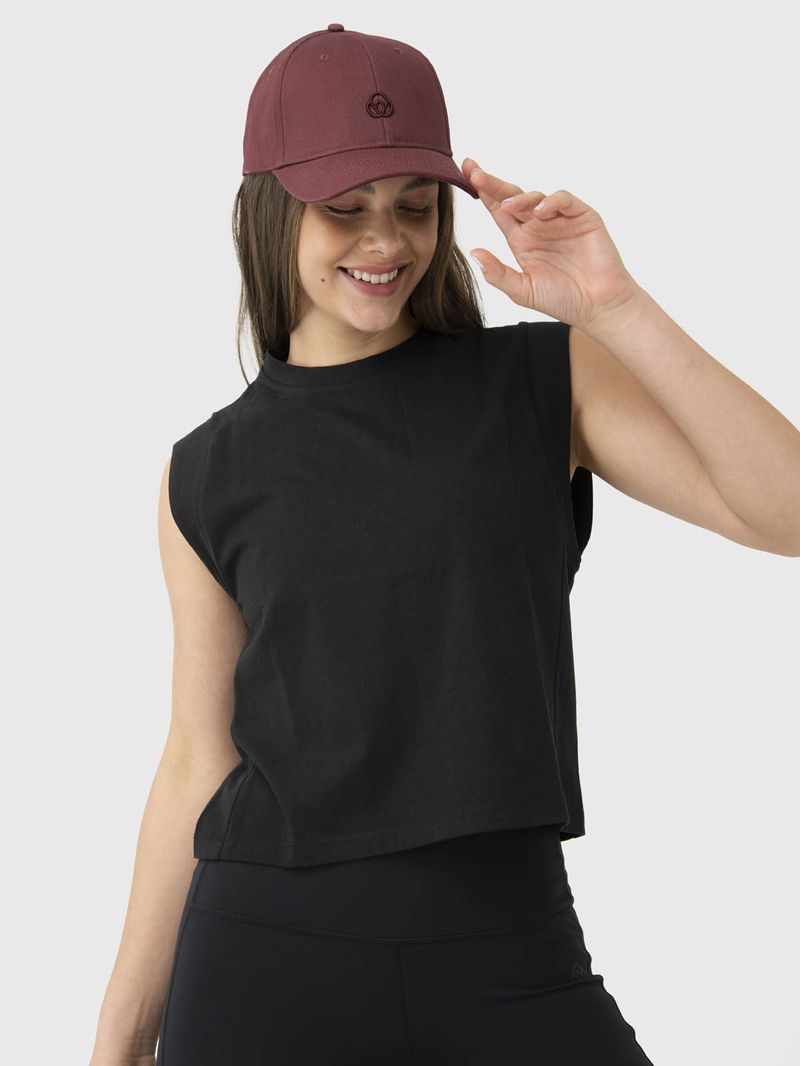 Polera Mujer Rocio Negra Bsoul