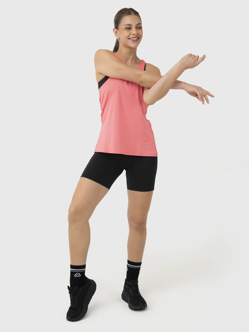 Polera Mujer Tank Cloe Coral Bsoul