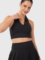 Peto Mujer Polo Negro Bsoul