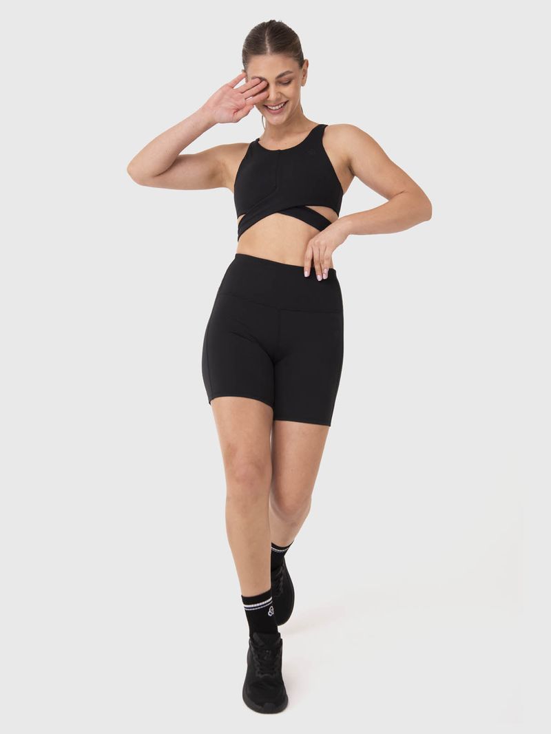 Biker Mujer Clara Negra Bsoul