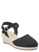 Alpargata Mujer Flaviana Negro Azaleia