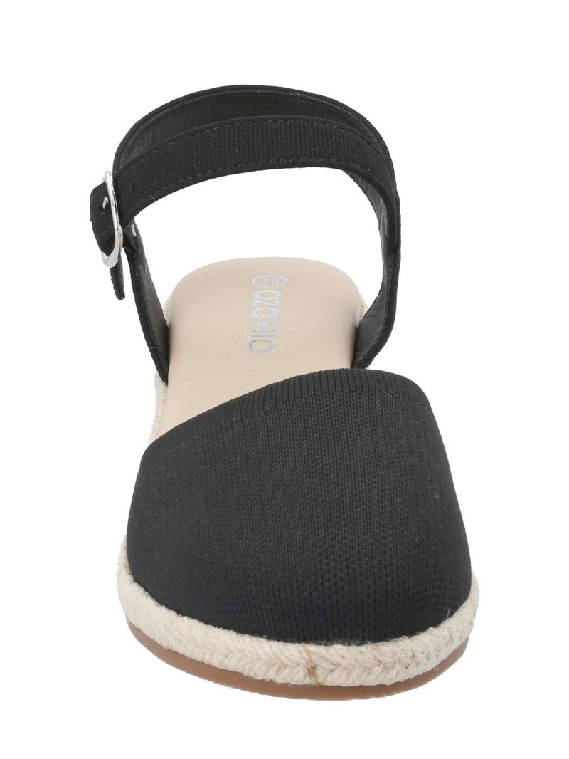 Alpargata Mujer Flaviana Negro Azaleia