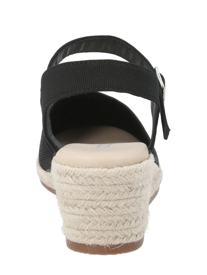 Alpargata Mujer Flaviana Negro Azaleia