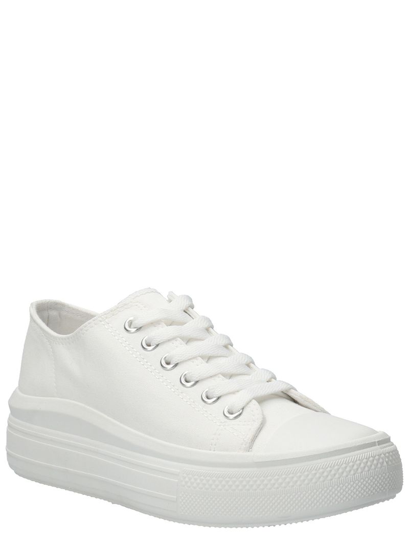 Zapatilla Mujer Lona Blanco Azaleia