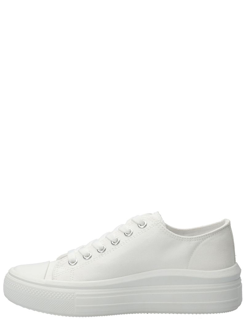 Zapatilla Mujer Lona Blanco Azaleia